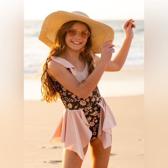 JOYFOLIE CHRISTABEL SWIMSUIT IN BLACK FLORAL - Picture 4 of 9